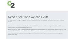 Desktop Screenshot of c2solutions.co.uk