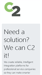 Mobile Screenshot of c2solutions.co.uk